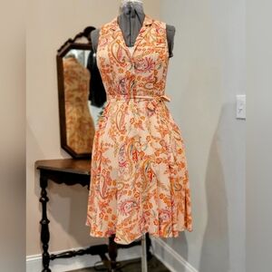 EUC 6 Nanette Lepore Paisley Dress